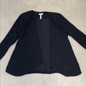 Black cardigan jacket